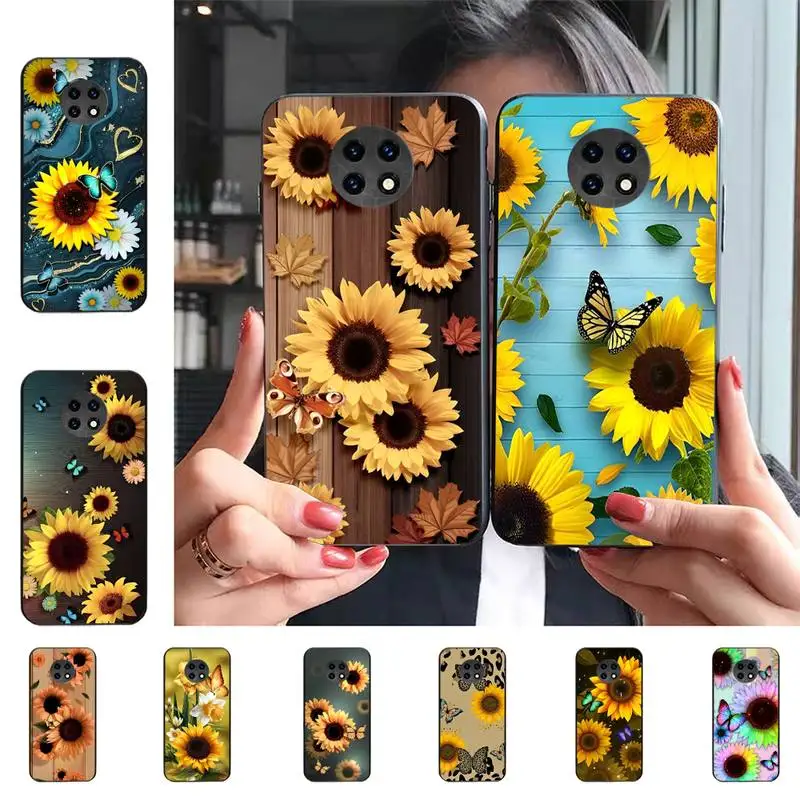 

Beautiful Flower sunflower Phone Case For Redmi 9 5 S2 K30pro Silicone Fundas for Redmi 8 7 7A note 5 5A Capa