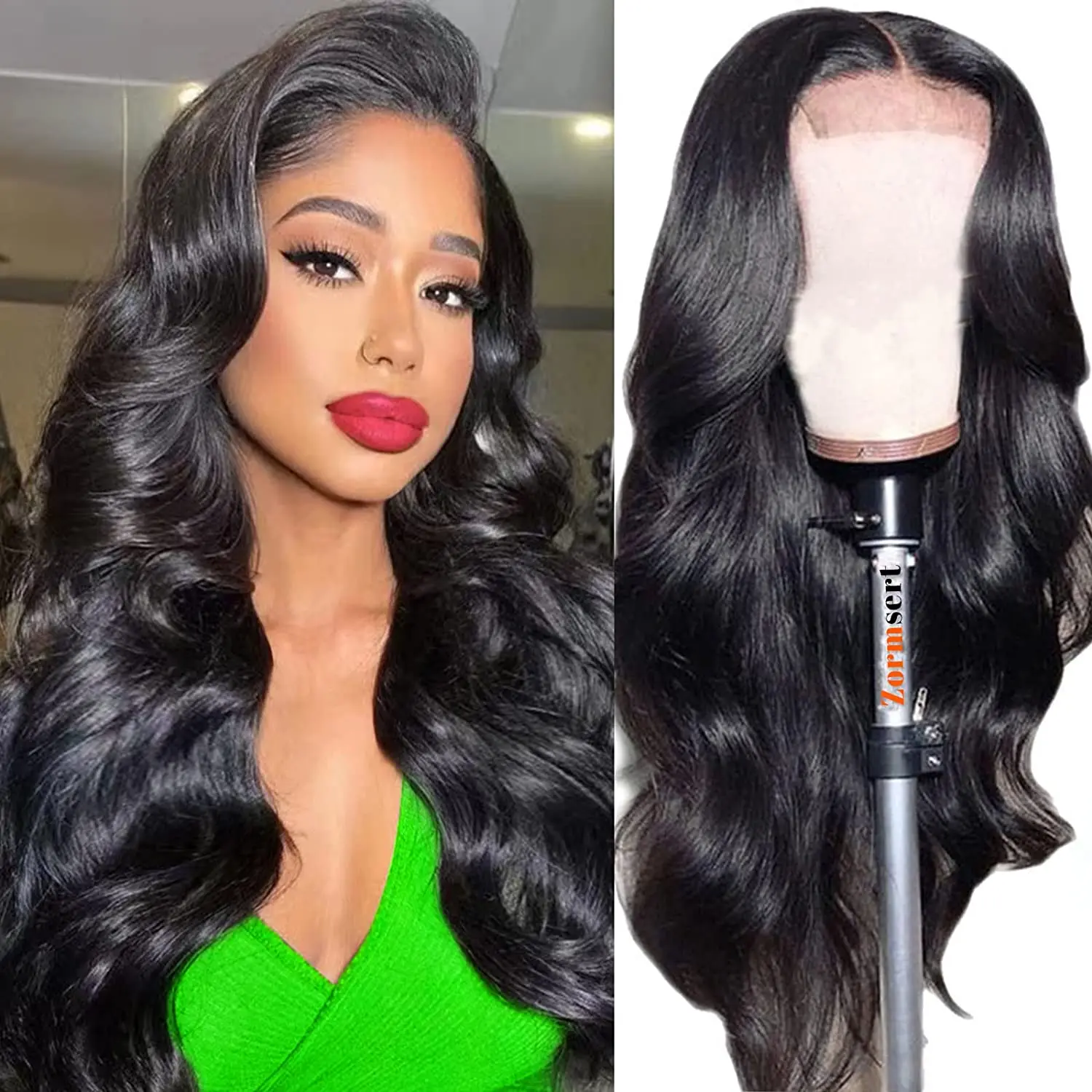 

12-28 дюймов, волнистый, 13x4, парик на сетке спереди, парик на сетке 4x4, 100% натуральные волосы, Малазийские Волосы для женщин, Великая Грация