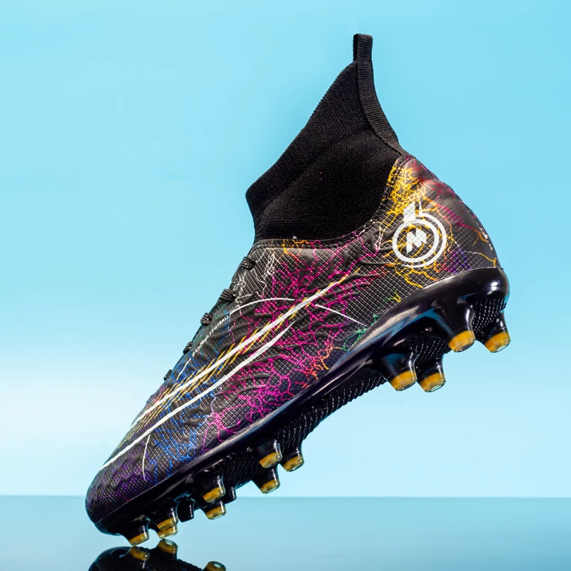 SENAGE Quality Football Boots Children Soccer Shoes Kids Men Women Soccer Cleats Sneakers Outdoors Sport Futsal Football Shoes