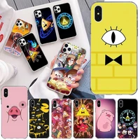 gravity fall family pig phone case for iphone 13 12 11 pro mini xs max 8 7 plus x se 2020 xr silicone soft cover