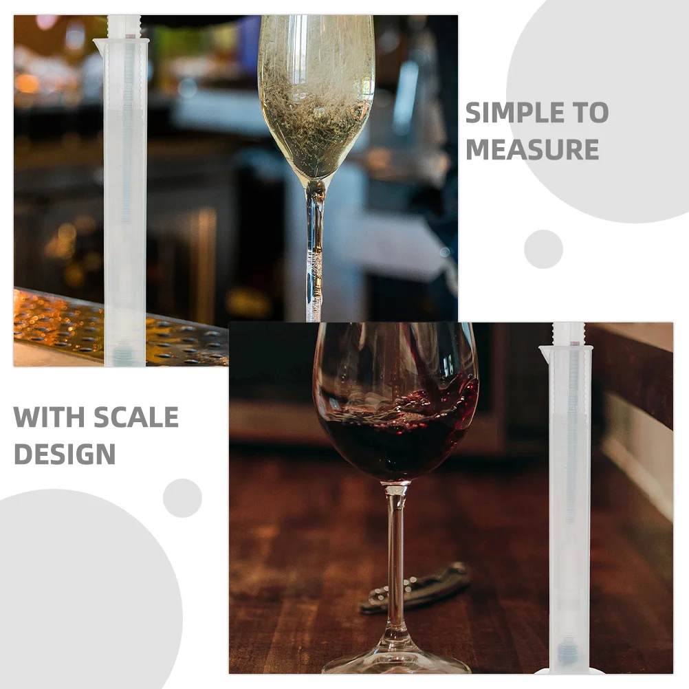 2-комплект измерителя плотности ареометр шкала спирта пластик для заваривания