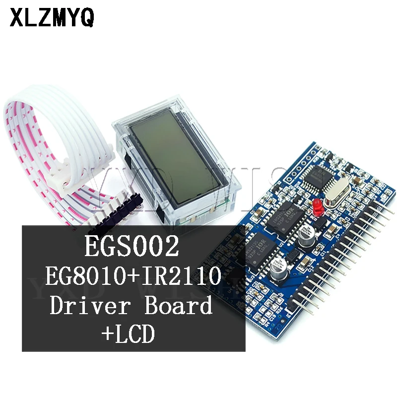 DC-DC DC-AC Pure Sine Wave Inverter Generator SPWM Boost Driver Board EGS002  EG8010 + IR2110 Driver Module + LCD DIY Kit