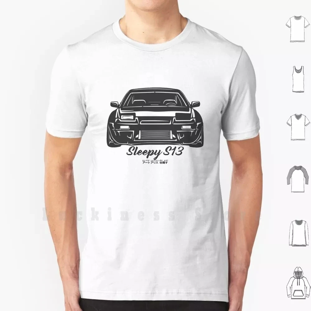 

Футболка для Nissan 200sx, Nissan Silvia, Silvia, S13, Nissan S13