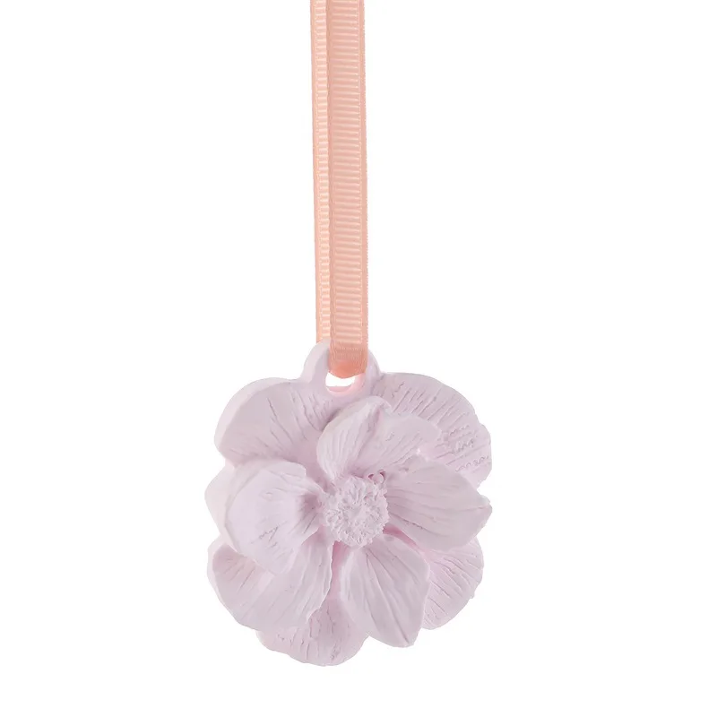 

3PCS Pink Flower Scented Wax Tablet Double-layer Perfume Wardrobe Aromatherapy Wax Tablet Perfume Lasting Fragrance Car Use