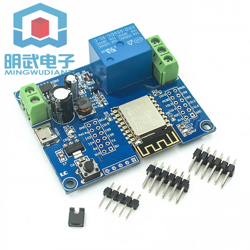 Источник питания DC5-80 в, ESP8266, Wi-Fi, однорелейный модуль, ESP-12F плата разработки, вторичное развитие