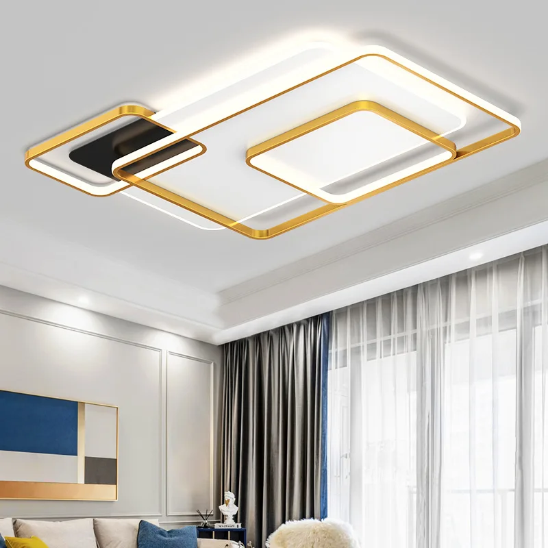 

Лампа в гостиную, потолочная лампа, простой современный дизайн, новинка 2022, нордическая атмосфера для всего дома, Минималистичная потолочна...