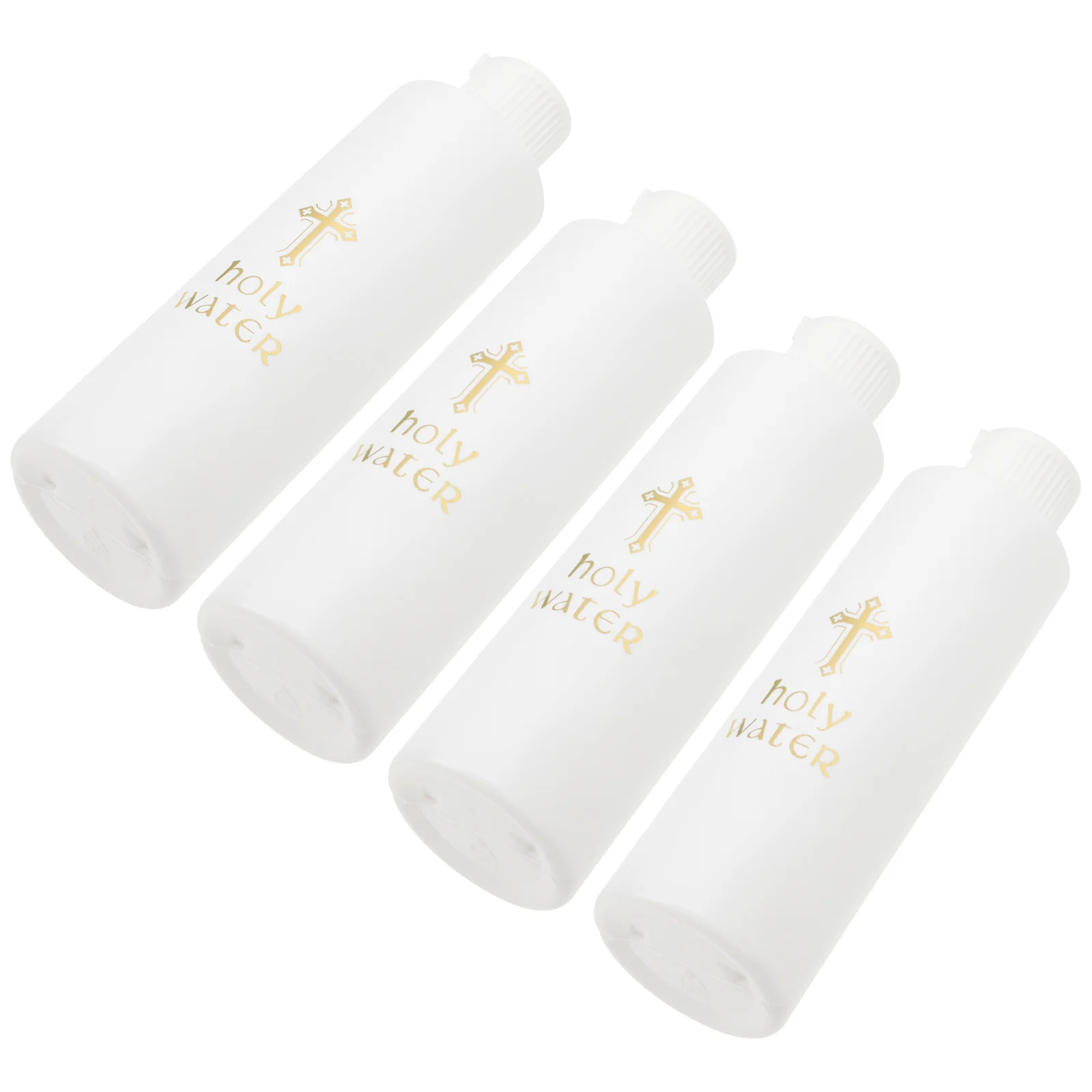 

4Pcs Bottle Vintage Holy Water Bottle Baptism Supplies Plastic Holy Water Bottles Baptism Accessories