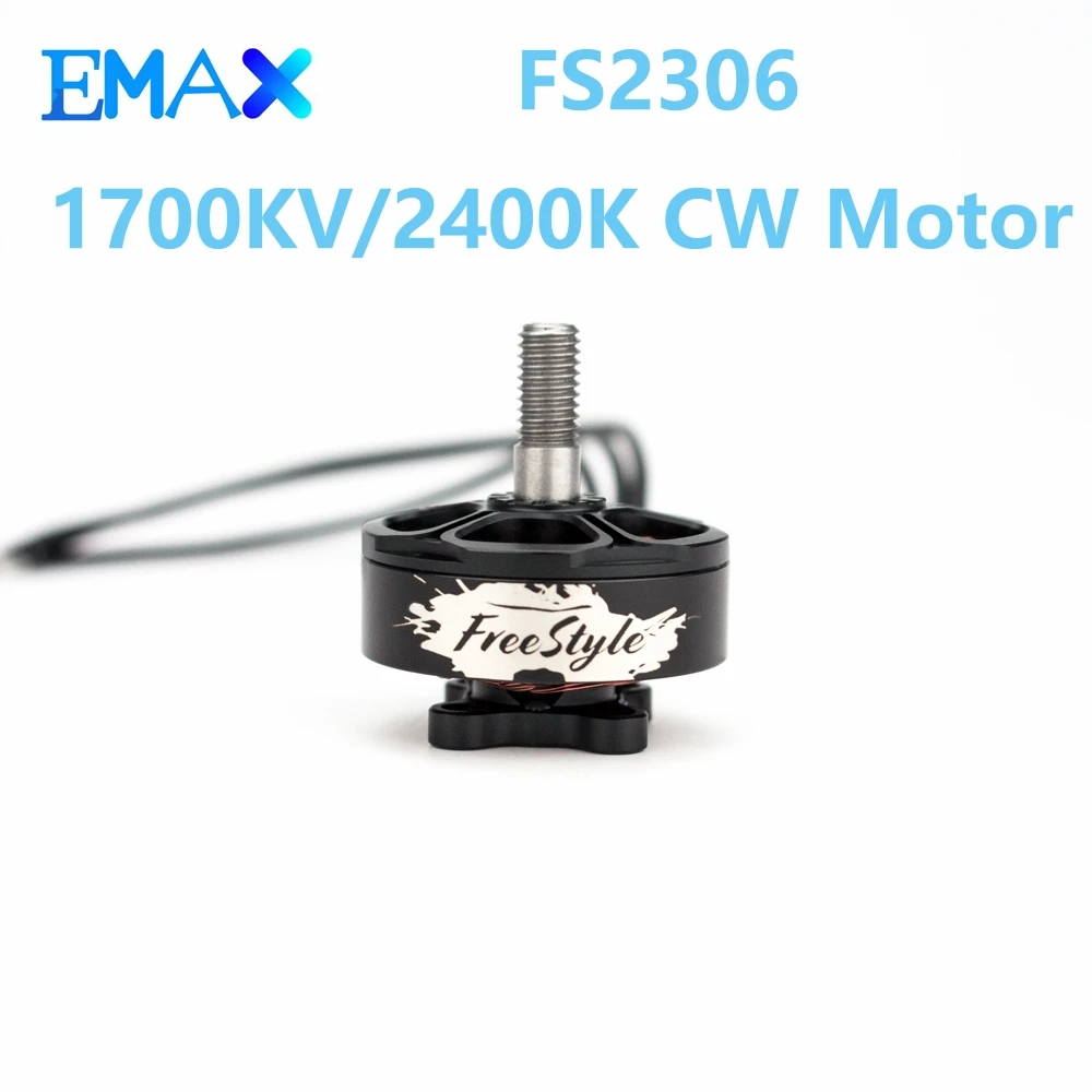 

Emax Freestyle FS2306 3-6S 1700KV 2400KV двигатель для Hawk Buzz RC FPV гоночного дрона Запчасти для радиоуправляемого самолета квадрокоптера