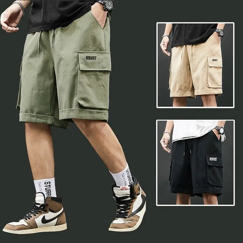 

Шорты мужские с несколькими карманами, повседневные рабочие штаны, универсальные укороченные брюки, свободные спортивные пиратские шорты