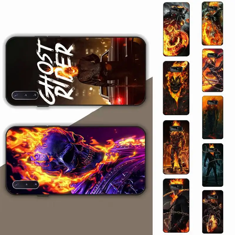 

Marvel Ghost Rider Phone Case for Samsung Note 5 7 8 9 10 20 pro plus lite ultra A21 12 72