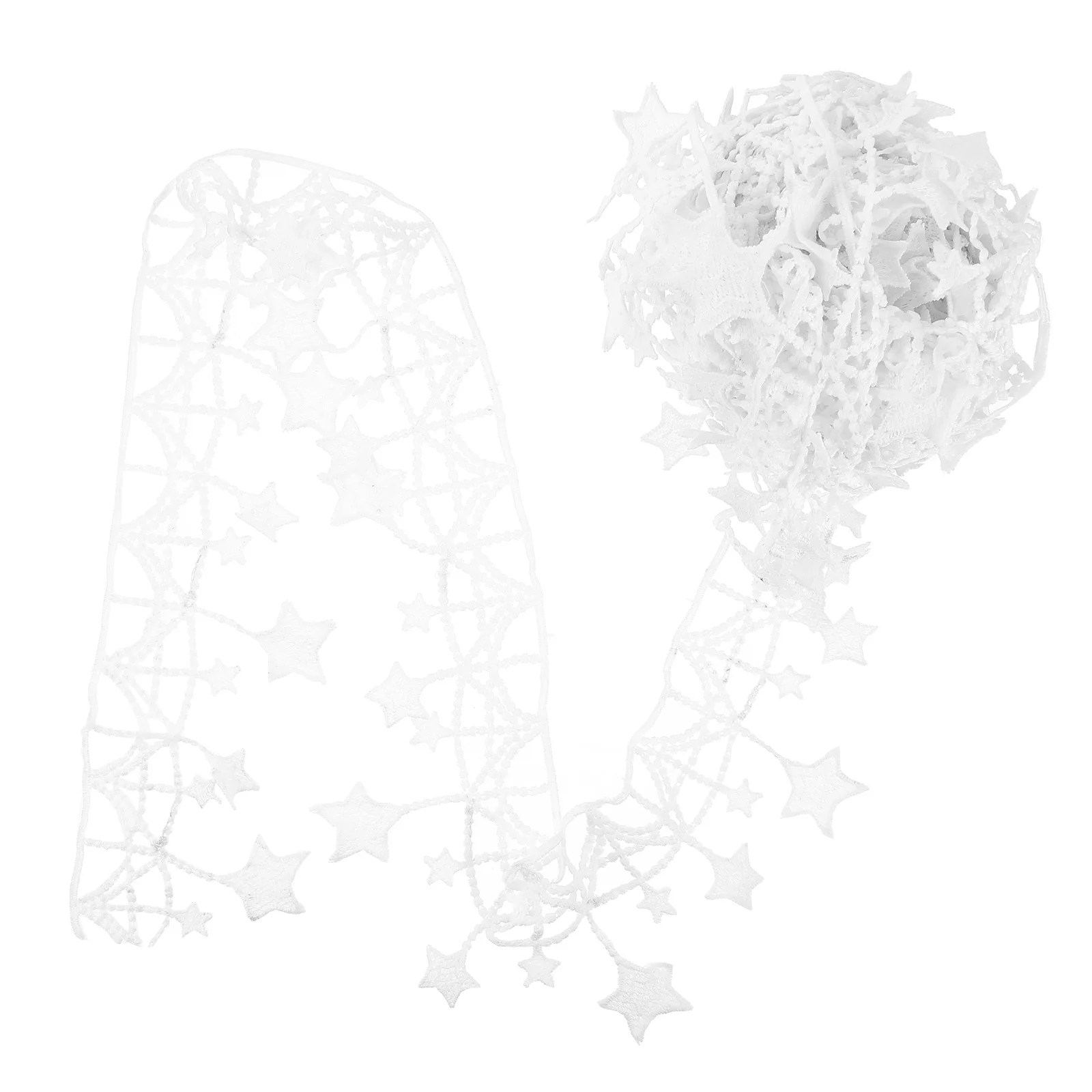 

Embroidery Star Pattern Lace Trim Ribbon DIY Sewing Lace Trim Ribbon Lace Trim