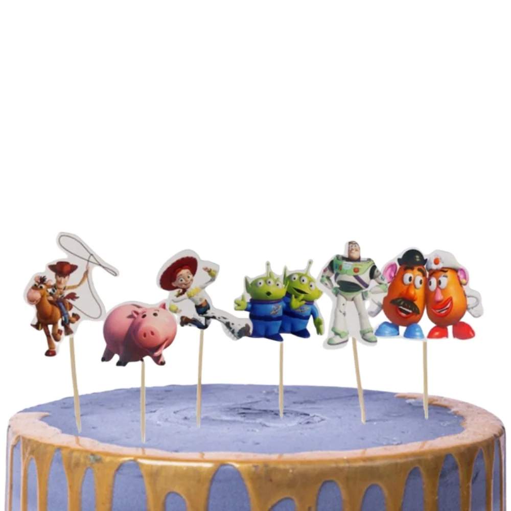 24 шт. топперы для торта в стиле Истории игрушек