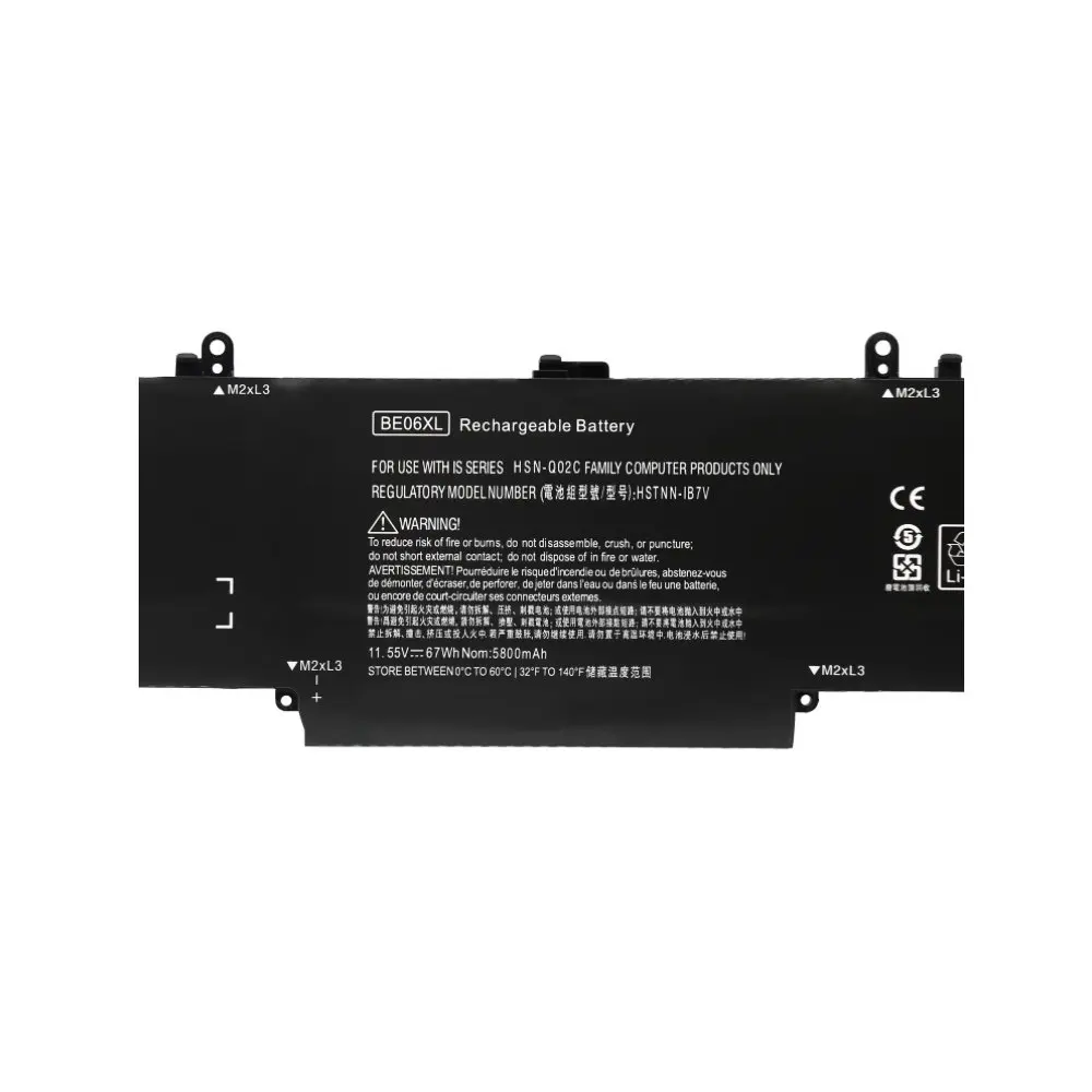 Фото Аккумулятор для ноутбука HP Elitebook Folio 1040 G4 HSTNN-IB7V HSTNN-DB7Y 918045-1C1 918045-171 918180-855 BE06XL, 11.55V 67WH №2