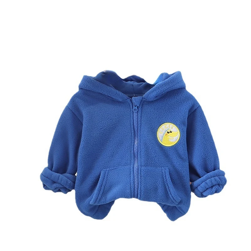 

New Spring Autumn Fashion Baby Clothes Children Boy Girl Hooded Jacket Toddler Casual Cotton Costume Infant Coat Kids Sportswear