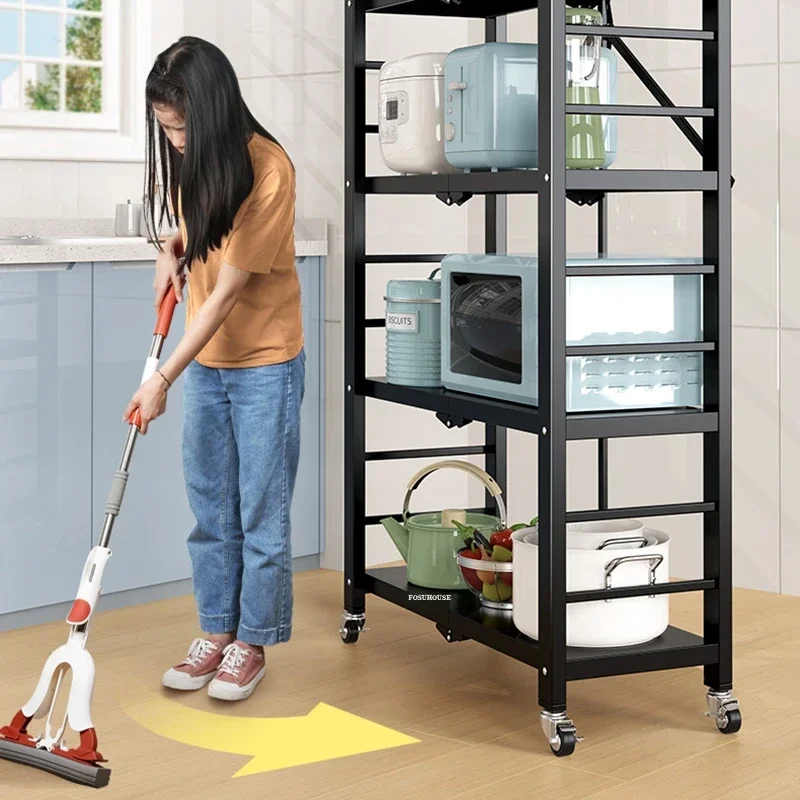 Кухонные шкафы не требующие установки складная полка для хранения