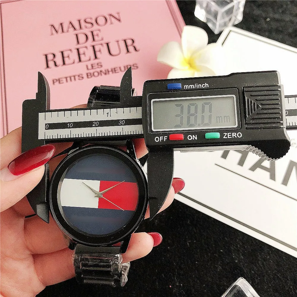 2023 Fashion watch explosive women's watch fashion watch student table starry sky black watch