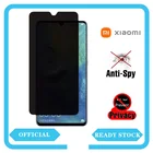 Антишпионская пленка для конфиденциальности для Redmi 8A 9A 9C K40 Note 8 9 10X 10 Pro, антишпионские Защитные пленки для Xiaomi 11i POCO F3