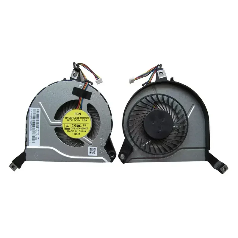 Новый кулер для ноутбука охлаждающий вентилятор процессора и графического HP