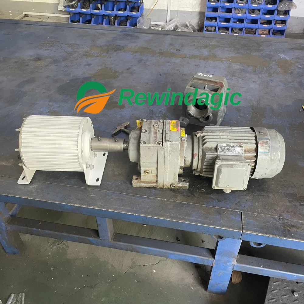 Низкоскоростной генератор с постоянным магнитом 5 кВт 10 48 В 220 380 3-фазный