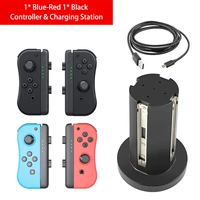 for switch wireless leftright controller with 4 in 1 usb charging dock station for nintend switch joy pad charging stand holder