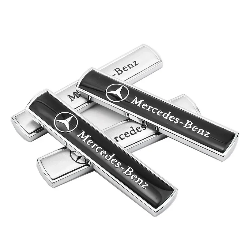 2 шт. металлическая наклейка на автомобиль эмблема для Mercedes Benz AMG GLE GLS CLS GLC CLA GLA GLK ML