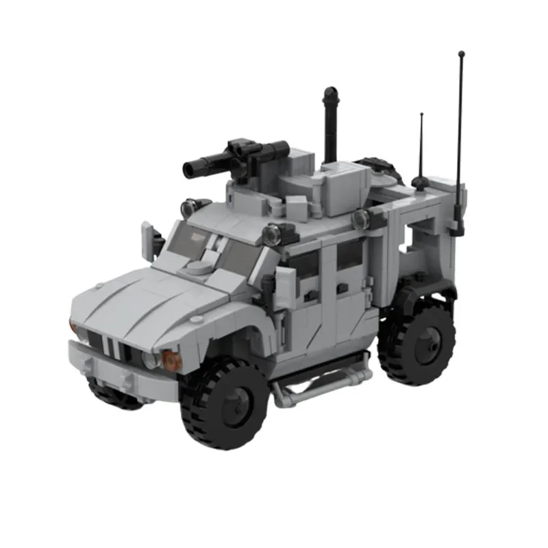 

MOC Operations Tactical Vehicle Building Blocks Modern Military City Police SWAT Forces Off-Road Car Kid Brick Educational Toys