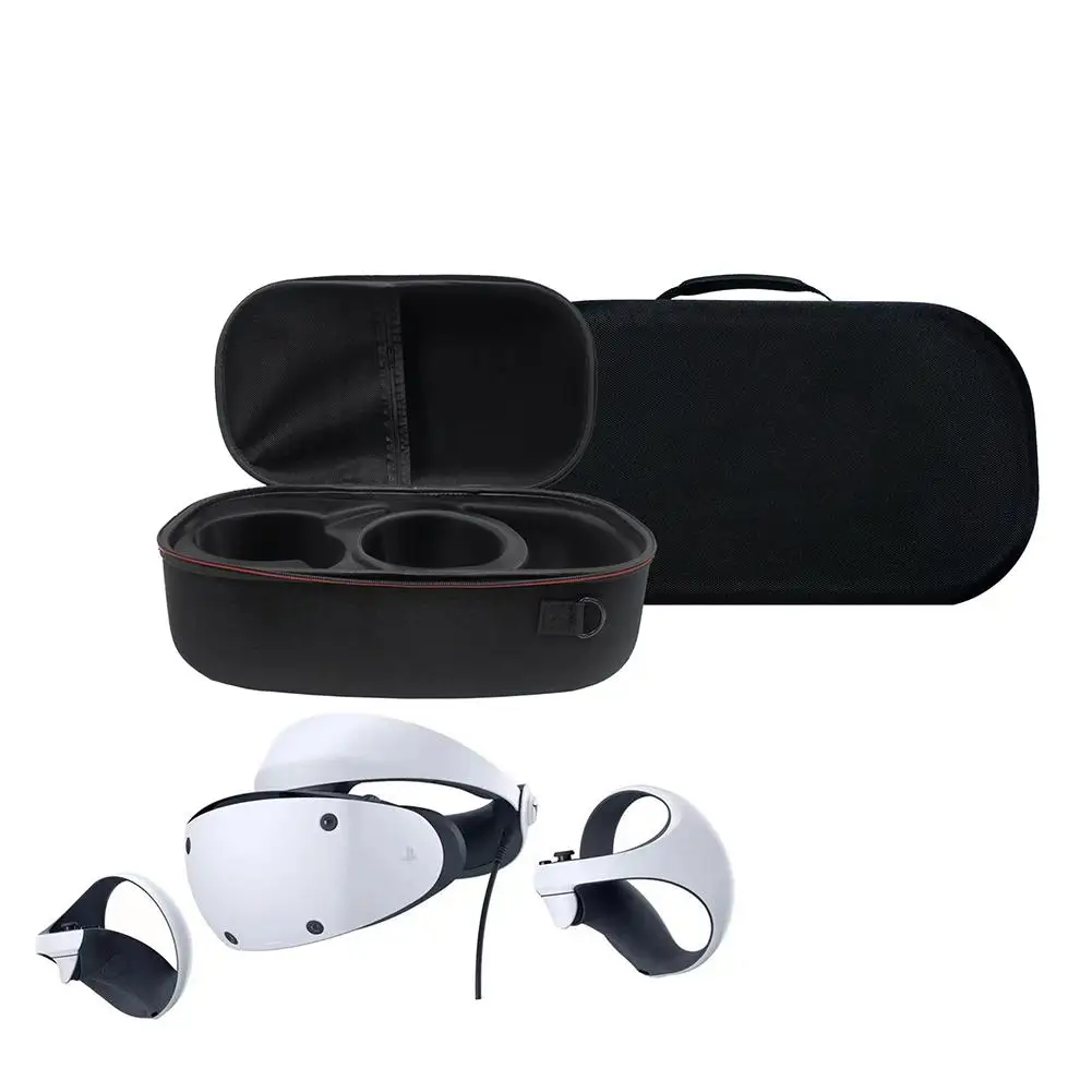 

Travel Storage Bag Carrying Case Organizer Compatible For PS VR2 PS5 Accessories Protective Storage Box