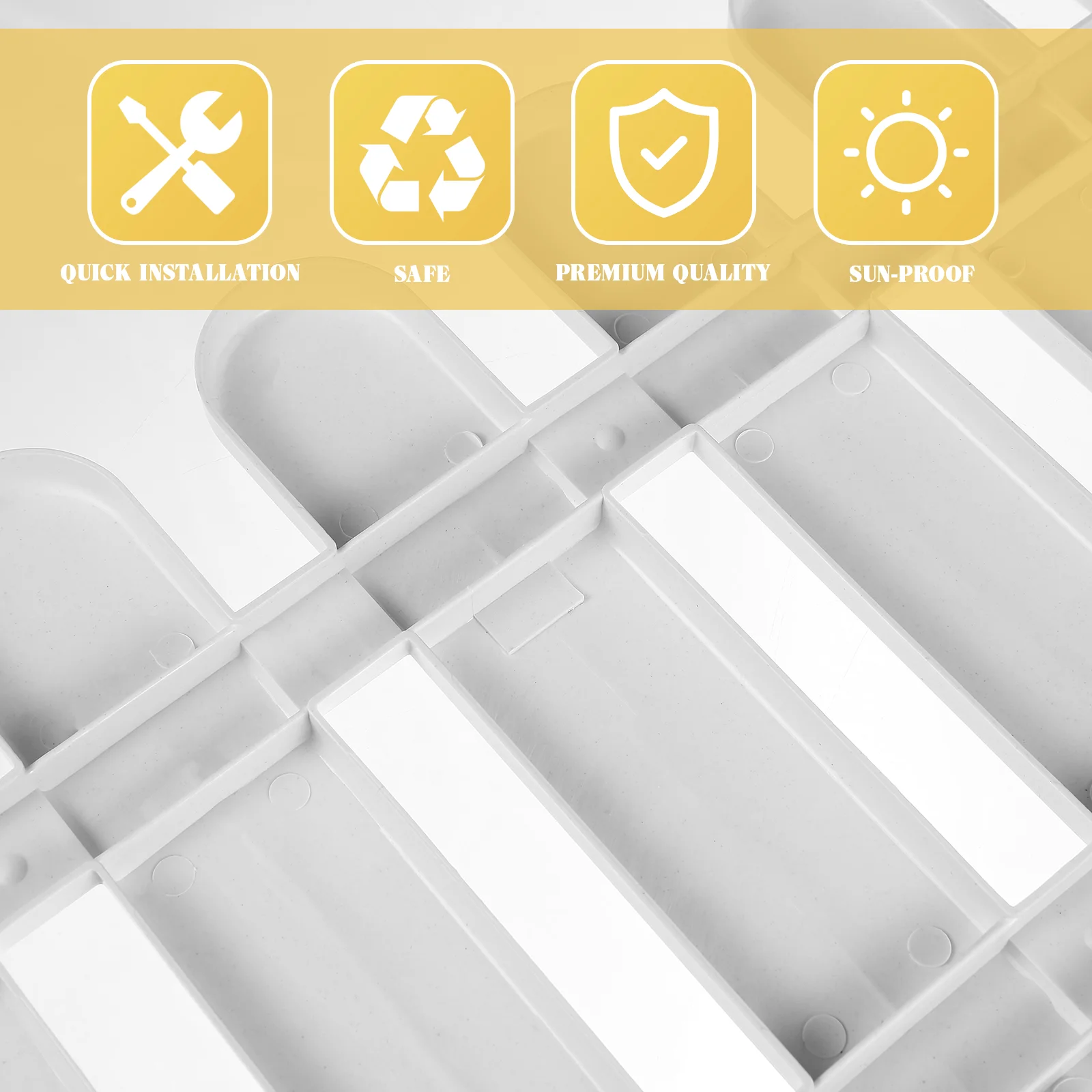 Пластиковый забор садовое ограждение уличное для меж белые ограждения картин