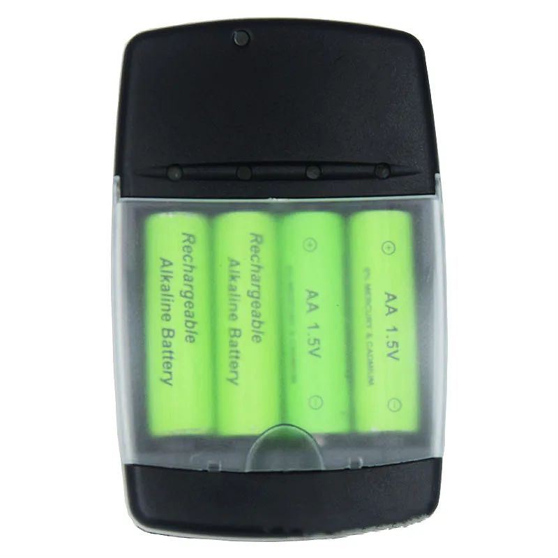 Зарядное устройство Lucky 4 слота умное быстрое зарядное USB для 1 5 в AA AAA Ni-MH