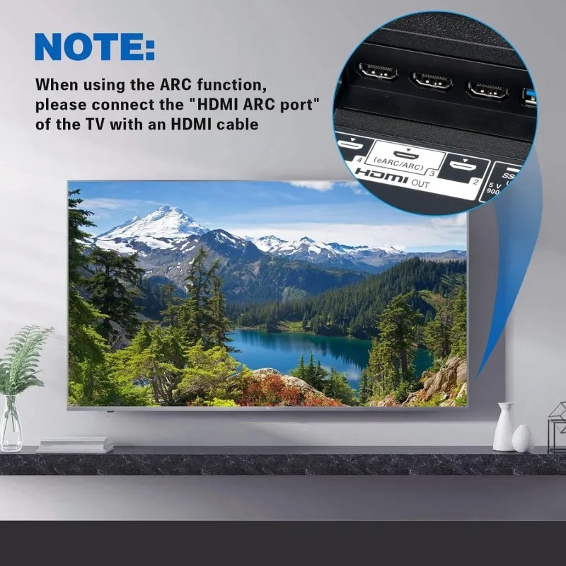Фото RCA аудиоэкстрактор конвертер eARC HDMI экстрактор только аудио для Dobly DTS AC3 LPCM TV оптический коаксиальный №5