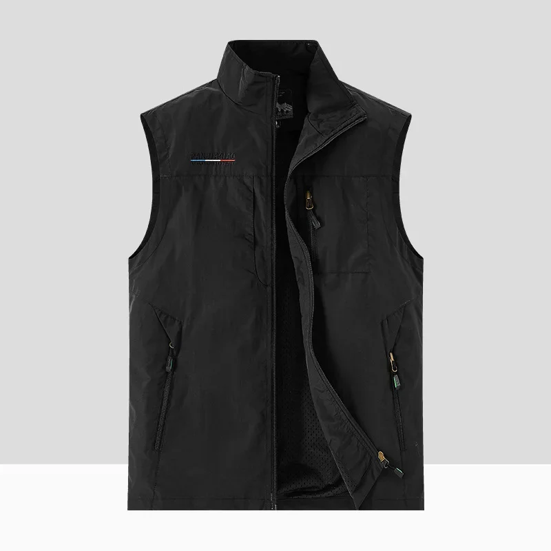 Весенне-осенний новый мужской уличный повседневный жилет для фотографии рыбалки