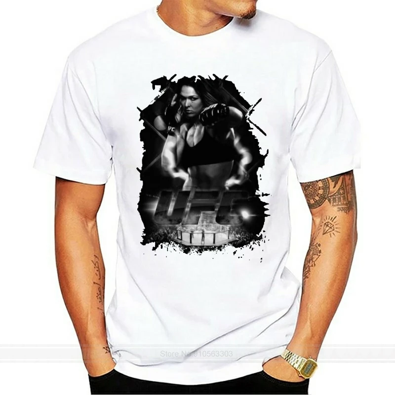 

Ronda Rousey is Coming T shirt men tshirt women tops tee 100% cotton funny print O-neck Short Sleeve t-shirt