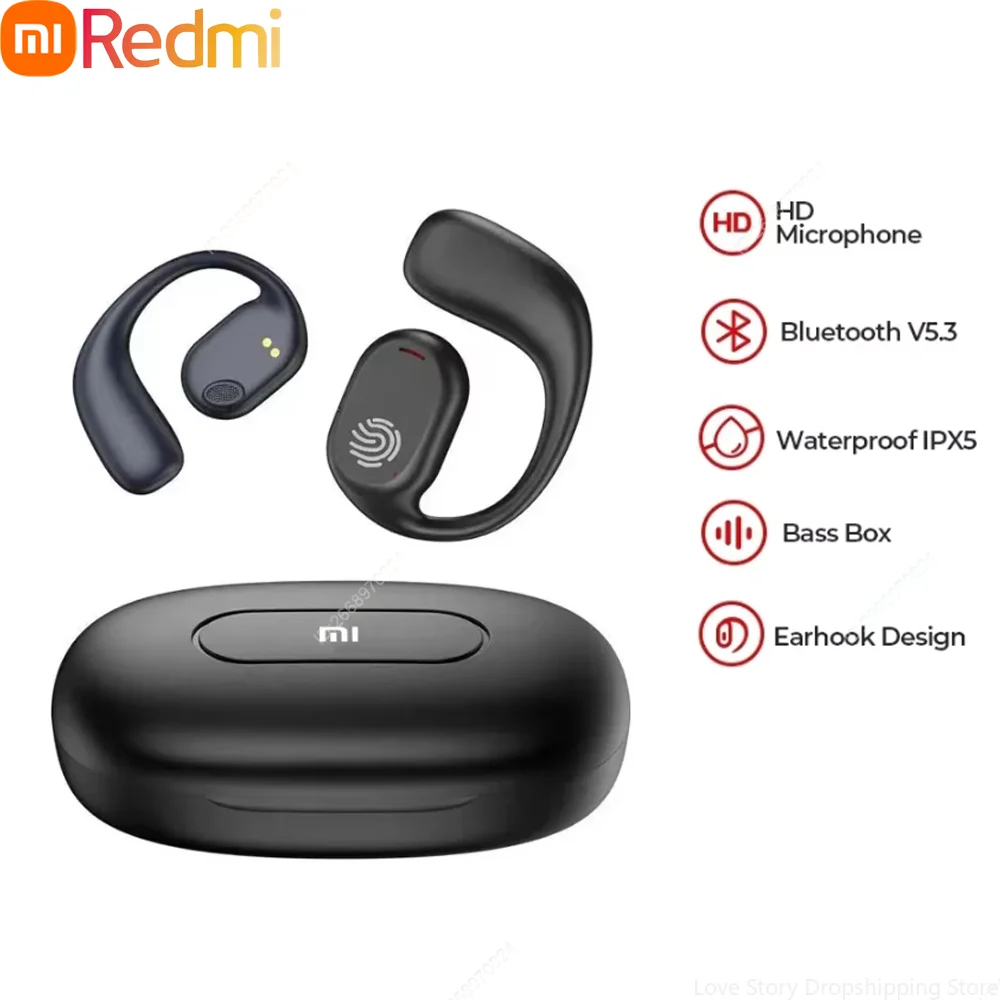 Xiaomi Redmi наушники с костной проводимостью Bluetooth 5 3 HiFi 9D стерео шумоподавление