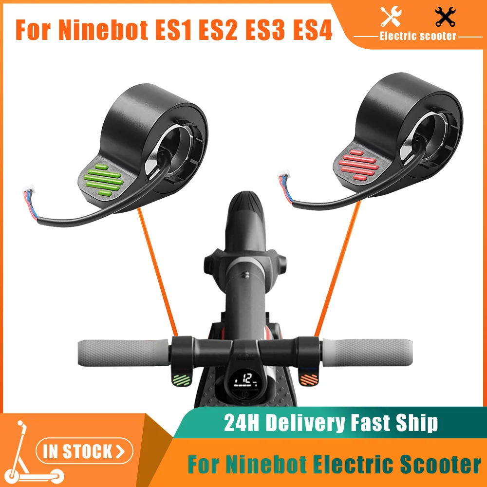

Scooter New Finger Button Throttle Brake Colorful Sets For Ninebot ES1/ES2/ES3/ES4 Electric Smart Skateboard Replacement Parts