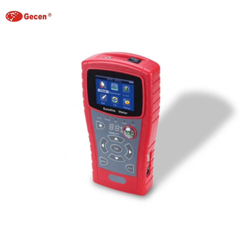 Фото Gecen Dvb S2 Dvb S Цифровой Hd Finder Спутниковый измеритель сигналов №5