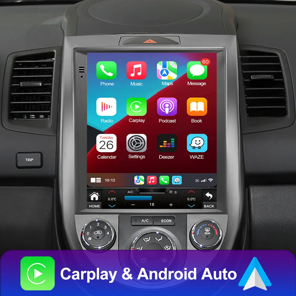 Автомагнитола LEHX Pro 2 din Android 11 мультимедийная стереосистема для Kia Soul AM 2010-2013 Carplay