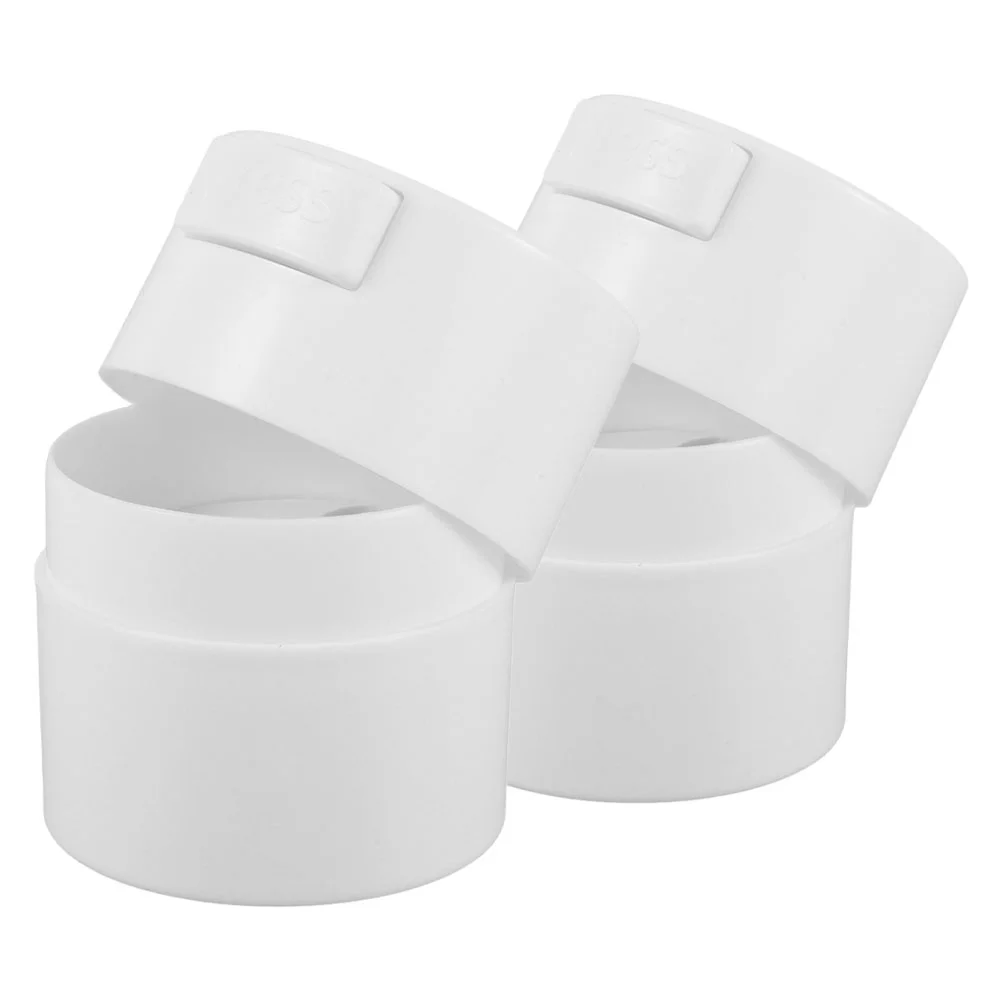 Банка для хранения клея наполнители завивки ресниц белые вакуумные контейнеры