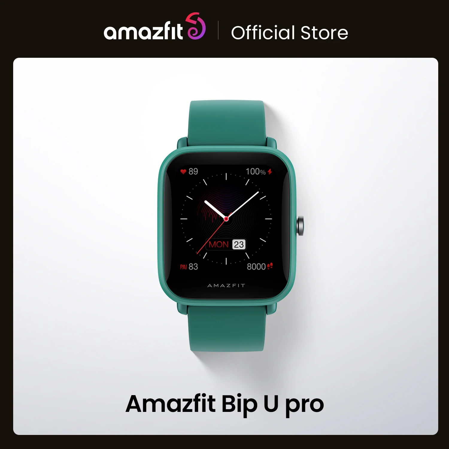 

Смарт-часы Amazfit Bip U Pro мужские с цветным экраном, водостойкие до 5 атм