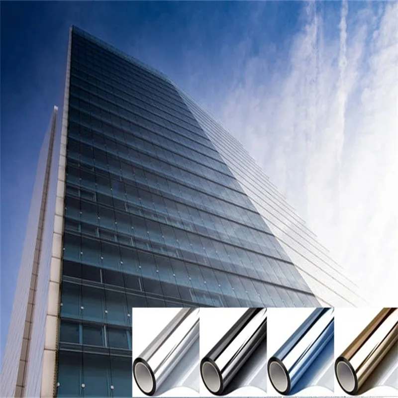 

Window Film Protector Blackout Landscape Decorative Sticker Sun Uv Nordic Solar Transparent Night Ir Glass Stickers Indoor Tint