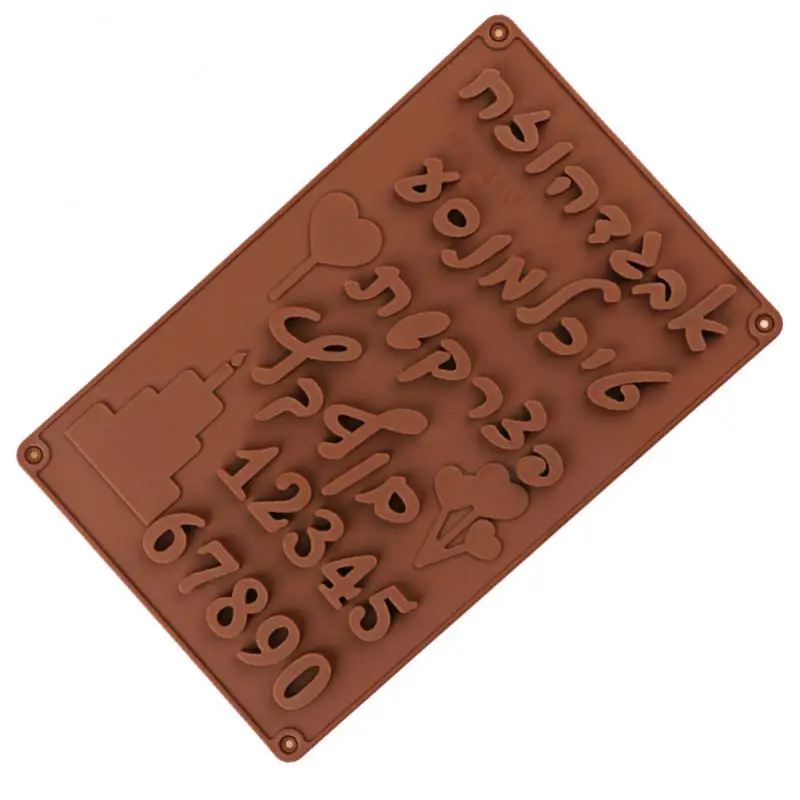 Silicone Chocolate Mould 3d Diy Baking Candy Mould Birthday Cake Decorative Pattern Silicone Mold Baking Tool Mould