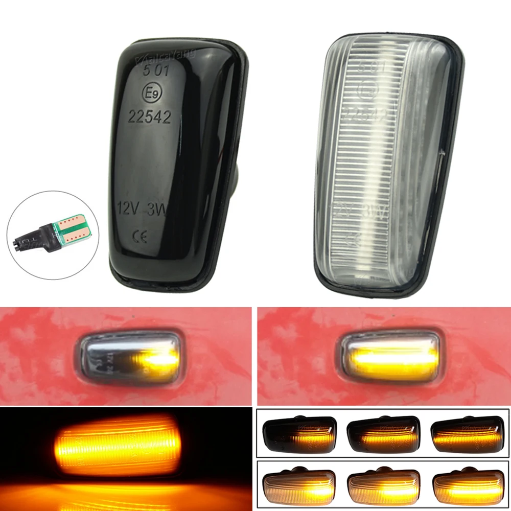 

For Citroen Berlingo Jumpy Saxo Xantia Xm ZX Peugeot 106 306 406 806 EXPERT PARTNER Dynamic LED Side Marker Light Signal Blinker