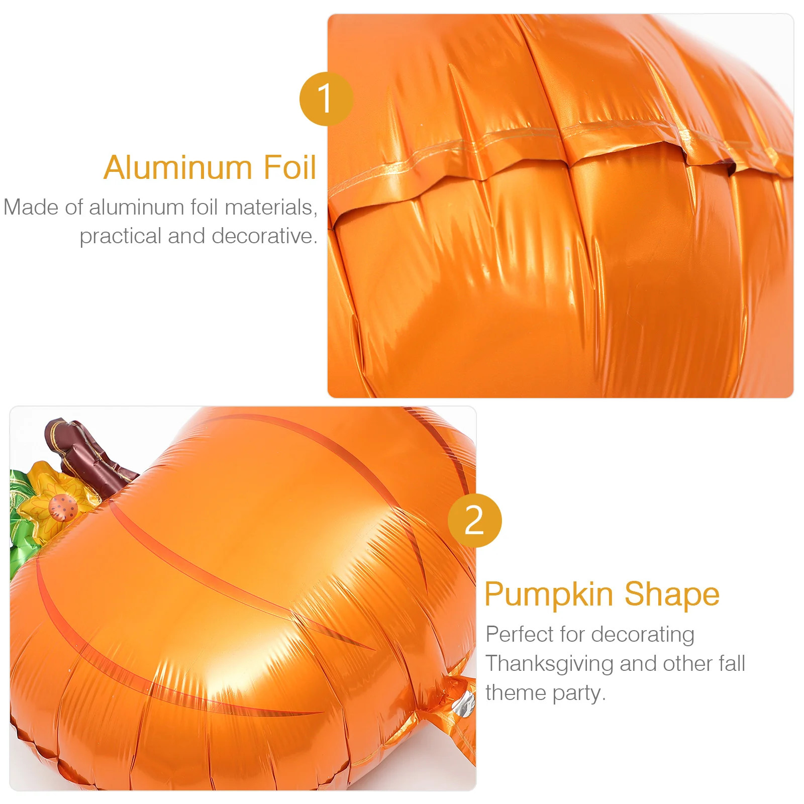 

Balloons Fall Pumpkin Party Thanksgiving Foil Balloon Autumn Orange Aluminum Decoration Theme Decorationsharvest Shaped Day
