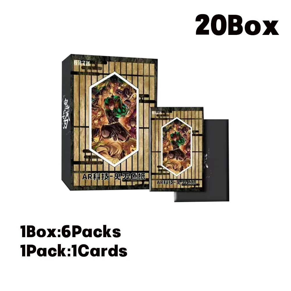 Оптовая продажа новая коллекционная карта Demon Slayer Kamado NezAuko Shinobu редкая доска