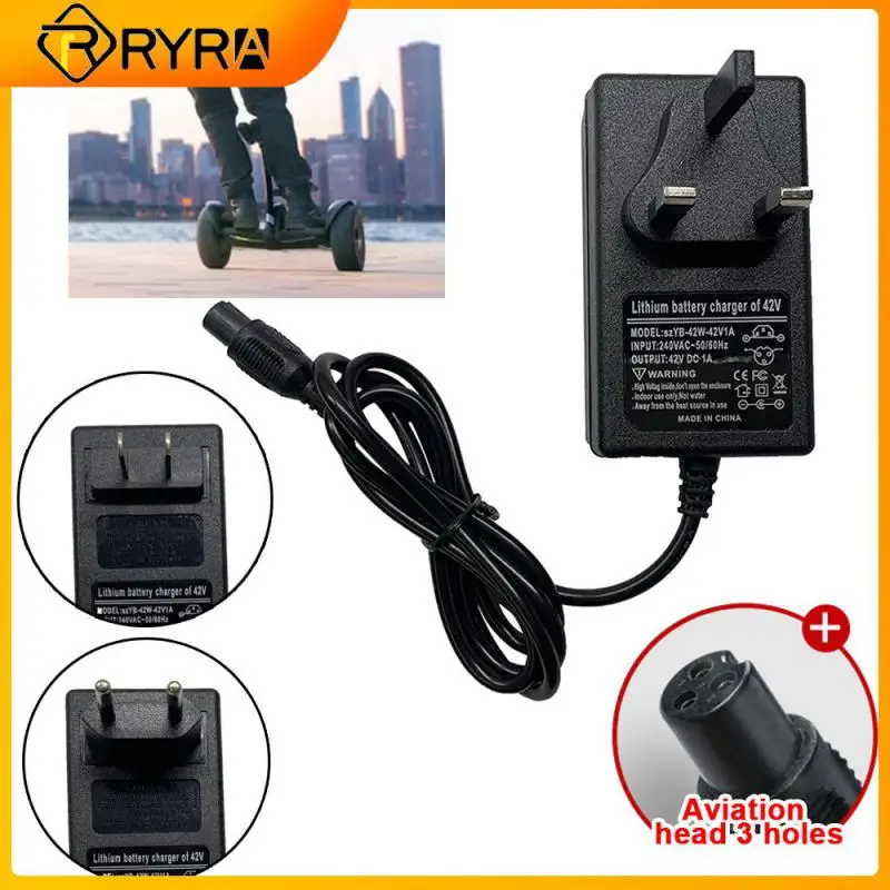 42V 2A Electric Scooter Power Adapter Charger AU/US/EU/UK Plug Charger For /Segway/Swegway/Hoverboard Balance Car