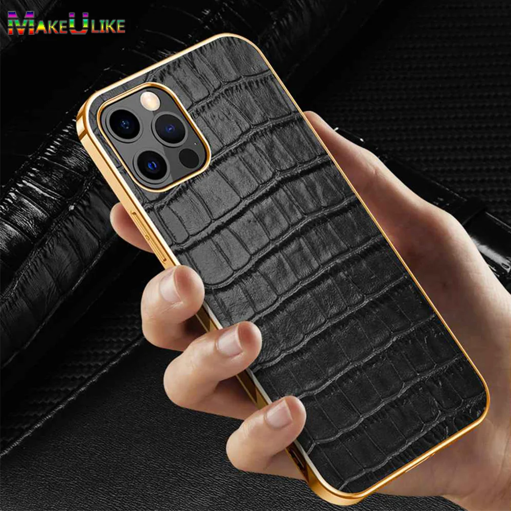 

Case for iPhone 14 Pro Max Plus Case Luxury Genuine Leather Cover for iPhone X XR XS 12 13 Mini 11 14 Pro Max 14Pro 14Plus Case