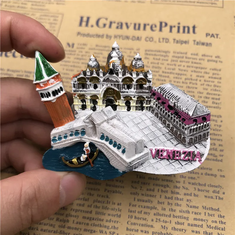 Туристические сувениры из Таиланда Венеции магниты на магните Остров Пхукет