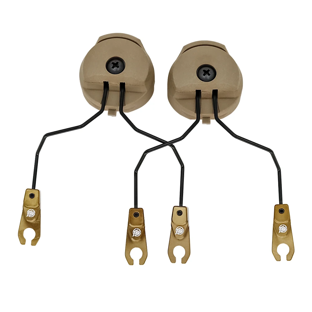 Tactical MSASORDIN Headset Accessories Fast Helmet ARC OPS-CORE Track Adapter Sordin Bracket for Hunting Tactical Headset  DE