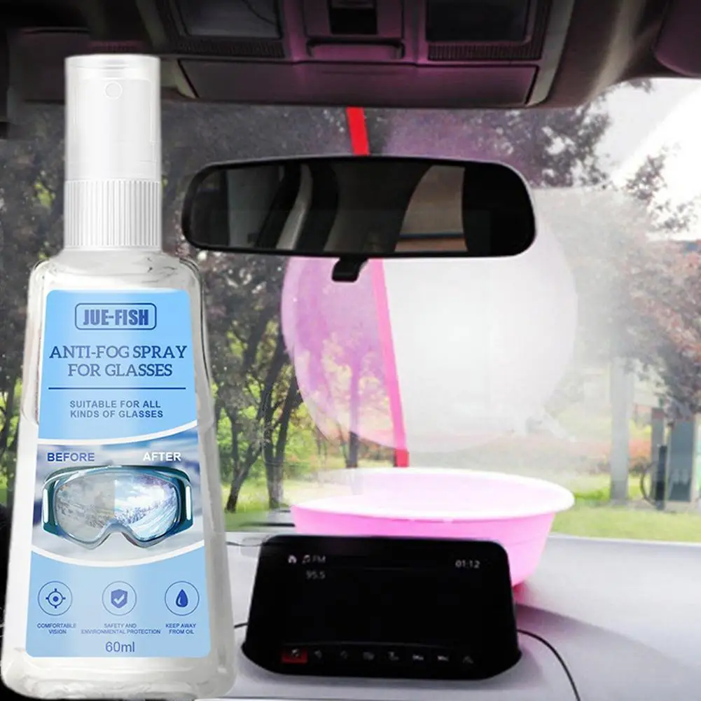 

Car Window Glass Antifogging Agent Front Windshield Waterproof Rearview Glass Car Waterproof Mirror Coating Agent Spray Fog R8m6