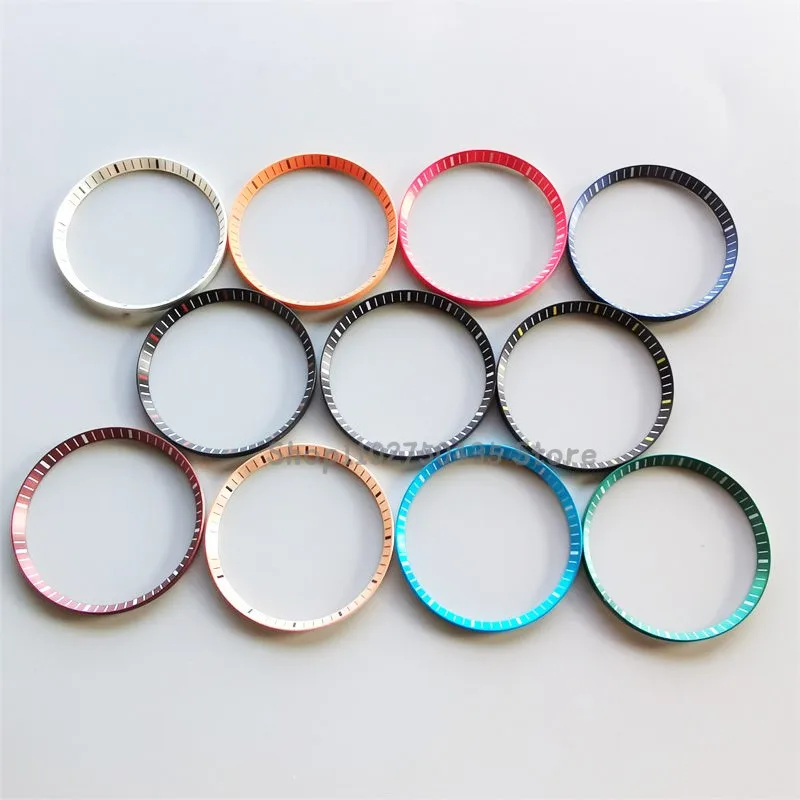 Mod Watch Parts 30.5mm Chapter Ring Black White Scale Insert Display Fit For SKX007 SKX009 NH35 NH36 Movement Watch