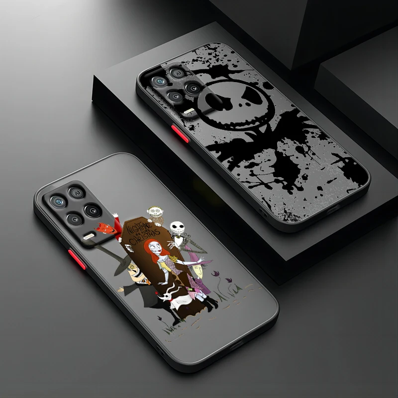 Кошмар перед Рождеством для OPPO A98 A96 A94 A93 A78 A77S A76 A74 A73 A72 A57E S A56S матовый